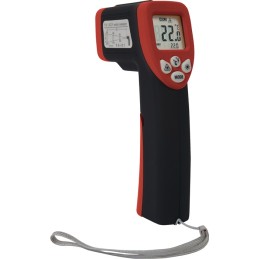 Thermomètre à infrarouge TV 323 - 50 à 550 degr. C ±2 degr. C 2 x de type AAA TESTBOY