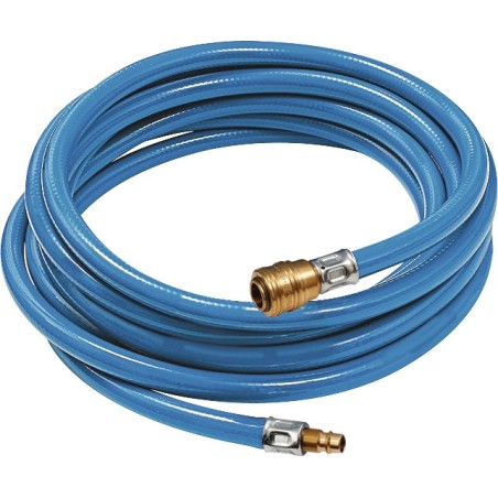 Set tuyaux pour air comprimé en soft PVC D. intérieur 9 mm D. ext. 14,5 mm longueur 5 m raccord rapide DN 7,2 RIEGLER