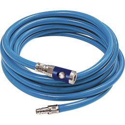 Set tuyaux pour air comprimé en soft PVC D. intérieur 9 mm D. ext. 14,5 mm longueur 5 m raccord de sécurité DN 7,4 RIEGLER