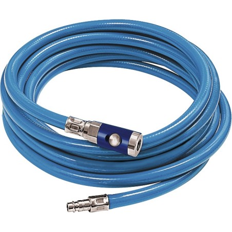Set tuyaux pour air comprimé en soft PVC D. intérieur 9 mm D. ext. 14,5 mm longueur 5 m raccord de sécurité DN 7,4 RIEGLER