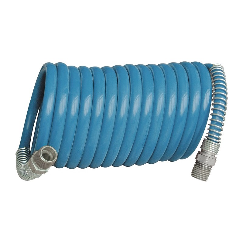 Set de tuyaux spiralés D. intérieur 4 mm D. ext. 6 mm longueur 2,5 m G 1/4 po. EWO Set de tuyaux spiralés D. intérieur 4 mm D. ext. 6 mm longueur 2,5 m G 1/4 po. EWO