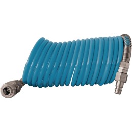 Set de tuyaux spiralés D. intérieur 10 mm D. ext. 12 mm longueur 5 m raccord DN 7,2 EWO