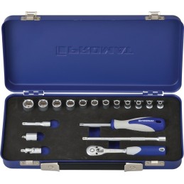 Coffret douilles 18 pièces...