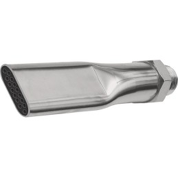 Buse de sécurité filetage extérieur laiton nickelé longueur 100 mm largeur 21 mm RIEGLER