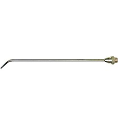 Buse de rallonge laiton nickelé coudé longueur 150 mm RIEGLER