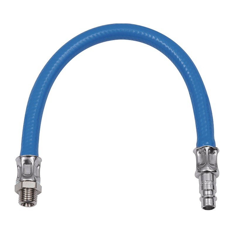 Amortisseur de vibrations filetage extérieur G 1/4 po. DN 7,2-7,8 avec tuyau 300 mm RIEGLER Amortisseur de vibrations filetage extérieur G 1/4 po. DN 7,2-7,8 avec tuyau 300 mm RIEGLER