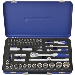 Coffret douilles 55 pièces...