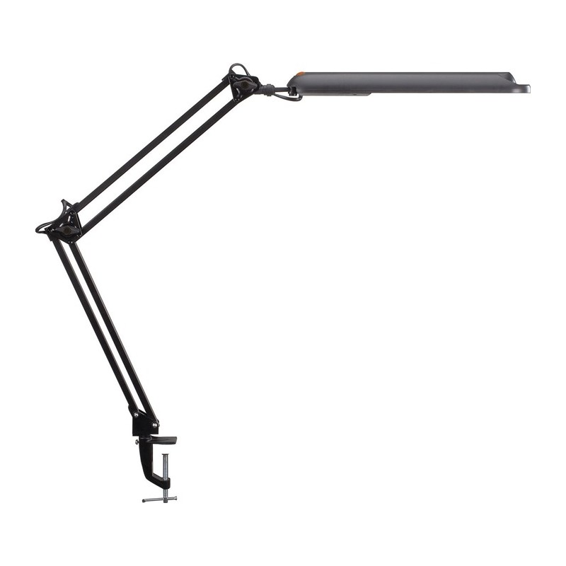 Lampe de bureau métal/plastique blanc hauteur maxi. 450 mm avec pince de table avec LED Lampe de bureau métal/plastique blanc hauteur maxi. 450 mm avec pince de table avec LED