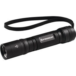 Lampe de poche à LED 1000 lm Li-Ion 205 m PROMAT