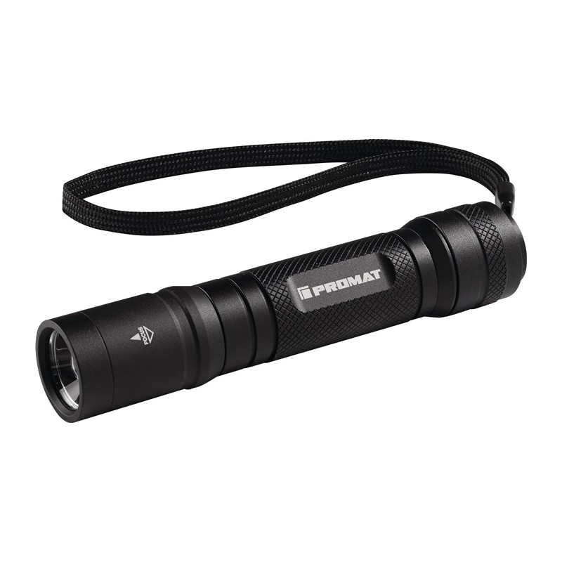 Lampe de poche à LED 1000 lm Li-Ion 205 m PROMAT Lampe de poche à LED 1000 lm Li-Ion 205 m PROMAT