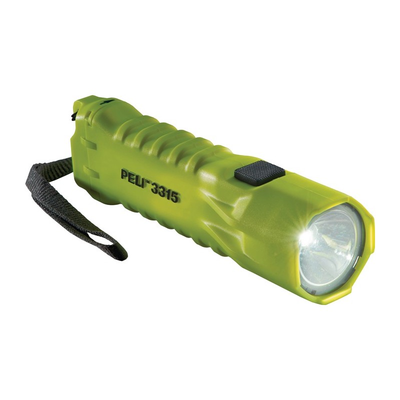 Lampe de poche à LED 3315 138 lm dragonne 3 x AA piles Mignon 146 m PELI Lampe de poche à LED 3315 138 lm dragonne 3 x AA piles Mignon 146 m PELI