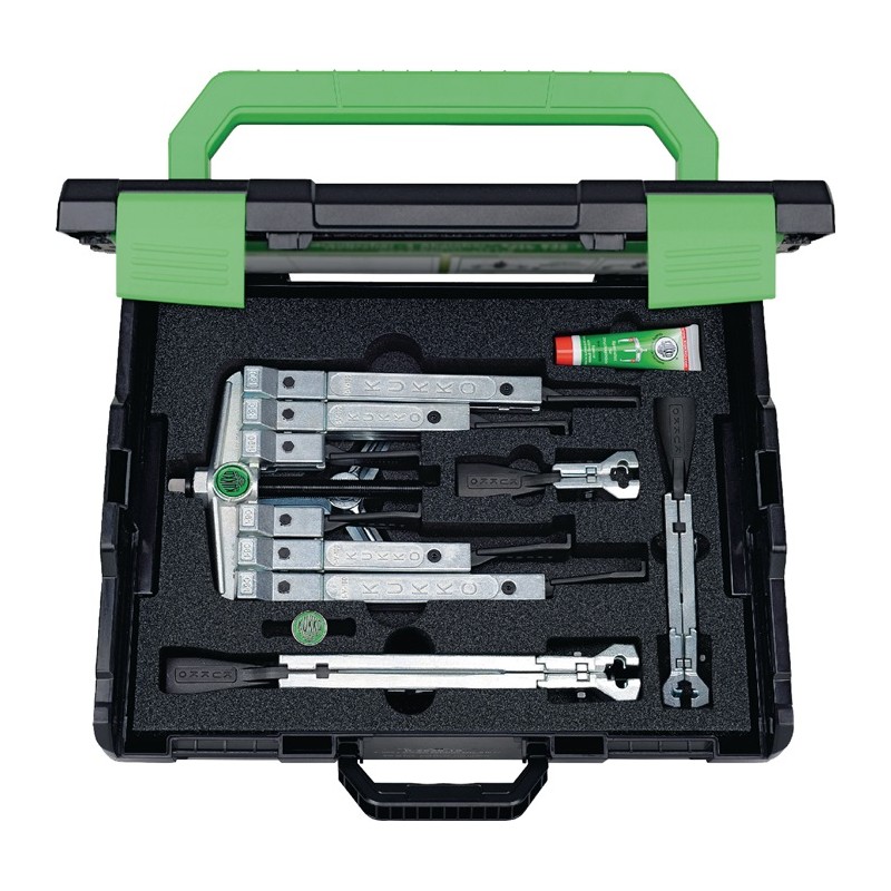 Jeu d extracteurs K-2030 11 pièces envergure 120 mm profondeur de serrage 100-350 mm KUKKO Jeu d extracteurs K-2030 11 pièces envergure 120 mm profondeur de serrage 100-350 mm KUKKO