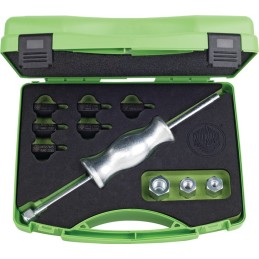 Jeu de marteaux à coulisse KS-22-01 10 pièces dans coffret en plastique KUKKO
