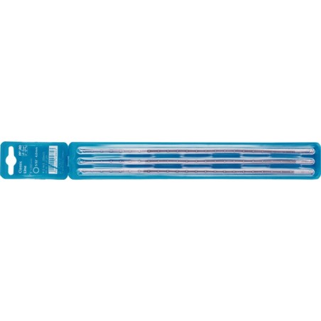 Lime d affûtage pour scies à chaîne L. 200 mm coupe transv. 4 mm coupe 3 rond PFERD