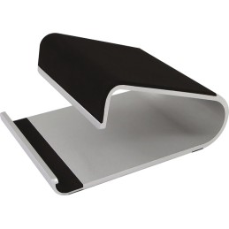 Support de tablette l.100xP135xH68 mm aluminium argent HELIT