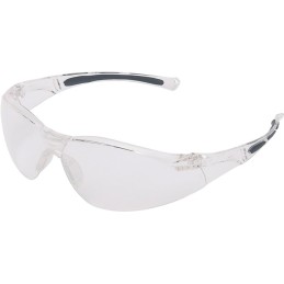 Lunettes de protection A800 EN 166-1FT branches transparentes, verres transp. polycarbonate HONEYWELL