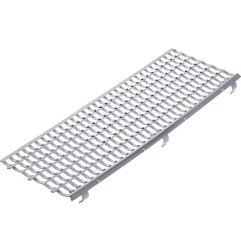 Grillage stop-feuilles largeur 100-150 mm longueur 1 m noir PROTEKTOR