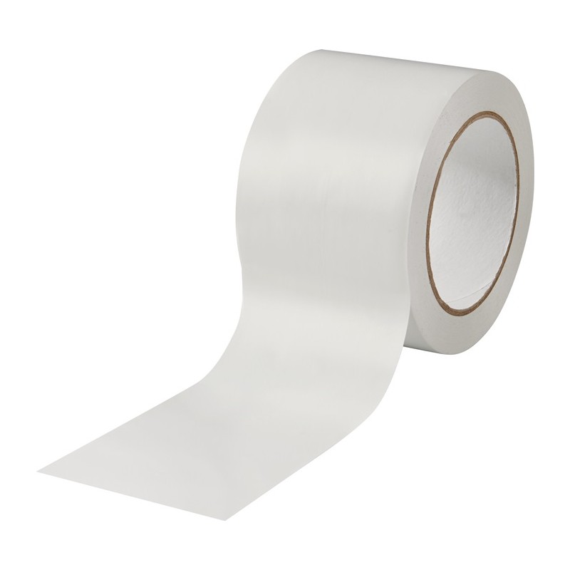Ruban de marquage de sol Easy Tape PVC blanc longueur 33 m largeur 75 mm rouleau ROCOL Ruban de marquage de sol Easy Tape PVC blanc longueur 33 m largeur 75 mm rouleau ROCOL