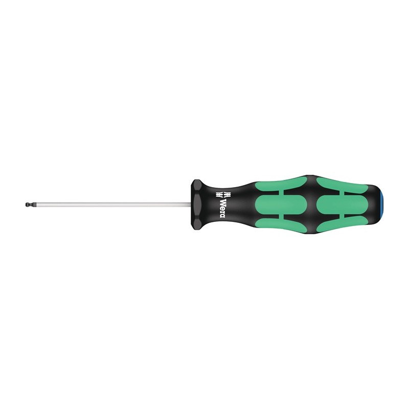 Tournevis 352 taille 1,5 mm longueur des lames 60 mm Poignée bicomposant WERA Tournevis 352 taille 1,5 mm longueur des lames 60 mm Poignée bicomposant WERA