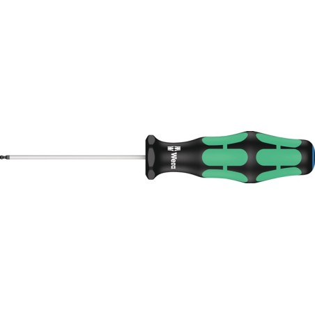Tournevis 352 taille 1,5 mm longueur des lames 60 mm Poignée bicomposant WERA