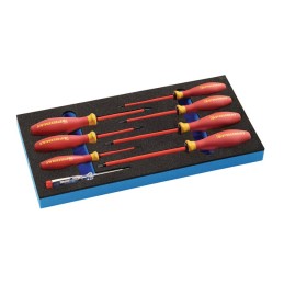 Module à outils LD45 8 pièces module 1/3 fente 2,5-6,5/PH 1, 2 VDE-isolé fente+PH PROMAT