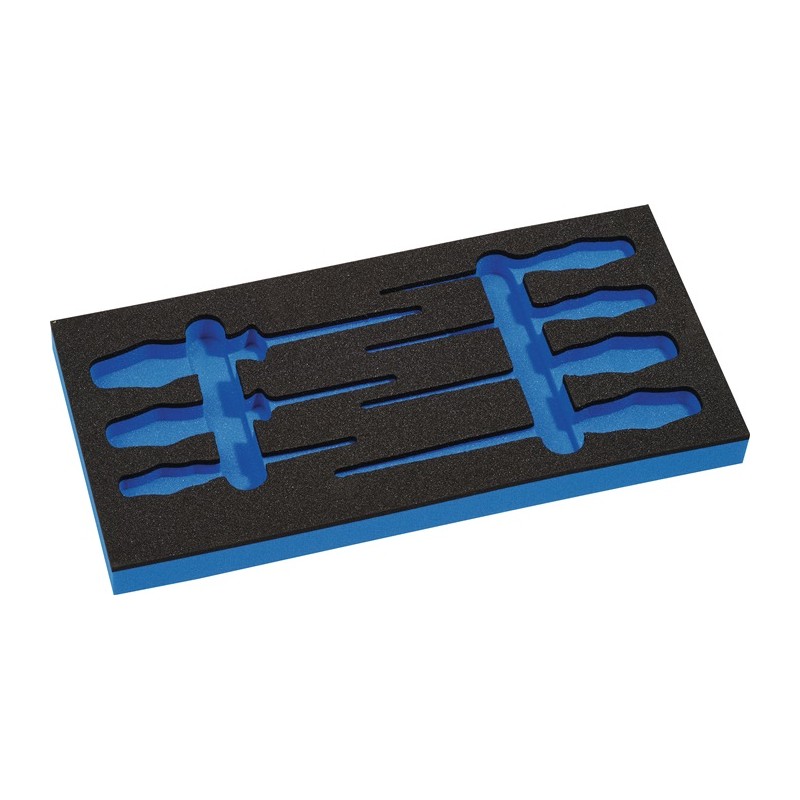 Module à outils insert vide module 1/3 4000 871 290, 7 pcs. WERA Module à outils insert vide module 1/3 4000 871 290, 7 pcs. WERA