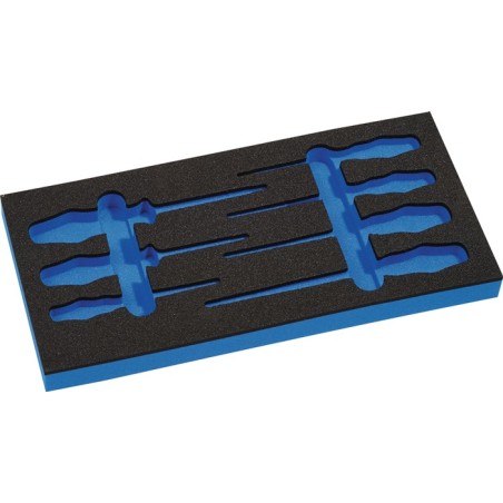 Module à outils insert vide module 1/3 4000 871 290, 7 pcs. WERA