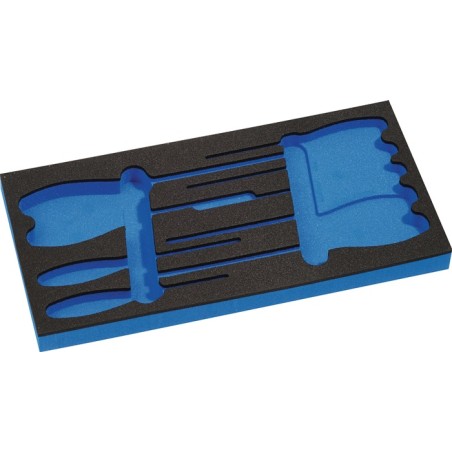 Contenu : resp. resp. 1 tournevis pour vis à fente 2,5 x 80, 3,5 x 100, 4,0 x 100, 5,5 x 125 mm resp. 1 tournevis pour vis cruci
