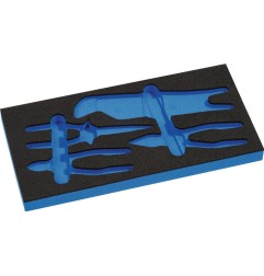 Module à outils insert vide module 1/3 4000 871 230, 4 pièces PROMAT