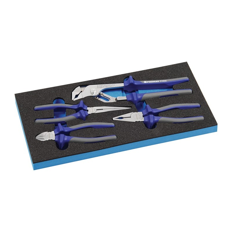 Module à outils 4 pcs. 1/ 3- Module Jeu de pinces PROMAT Module à outils 4 pcs. 1/ 3- Module Jeu de pinces PROMAT