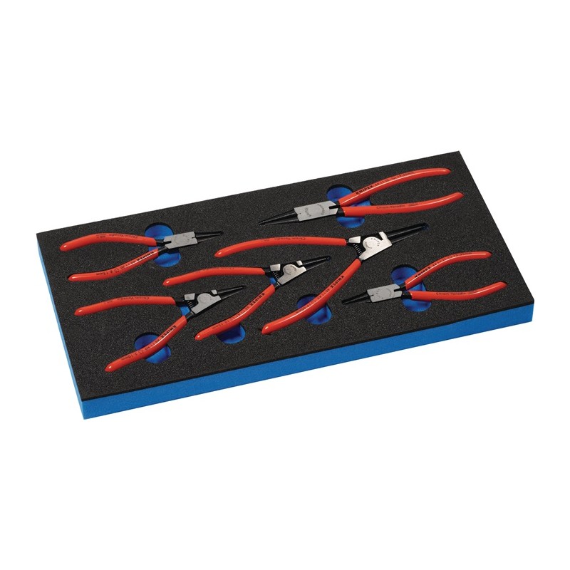 Module à outils 6 pièces module 1/3 bagues intérieures/extérieures J0-2/A0-2 KNIPEX Module à outils 6 pièces module 1/3 bagues intérieures/extérieures J0-2/A0-2 KNIPEX