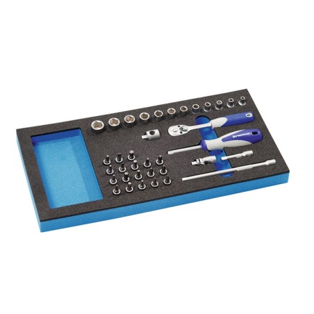 Module à outils LD45 36 pièces module 1/3 clé à douille 1/4 po. PROMAT PROMAT