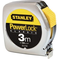 Mètre-ruban 3 Ml STANLEY...