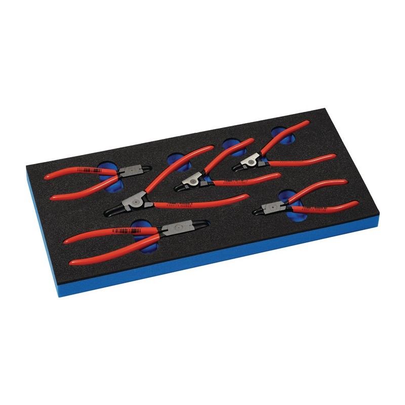 Module à outils 6 pièces module 1/3 bagues intérieures/ext. J0-21/A0-21 KNIPEX Module à outils 6 pièces module 1/3 bagues intérieures/ext. J0-21/A0-21 KNIPEX