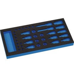 Module à outils insert vide module 1/3 4000 871 250, 46 pcs. PROMAT