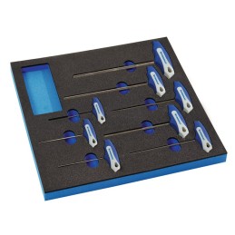 Module à outils LD45 8 pièces module 2/3 ouverture de clé 2-10 mm PROMAT 6-Kt. ouv.2-10mm PROMAT