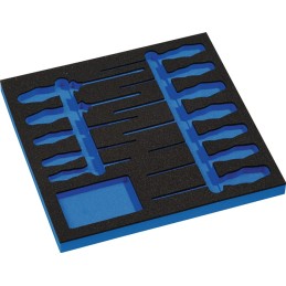 Module à outils insert vide module 2/3 4000 871 288, 12 pcs. WERA