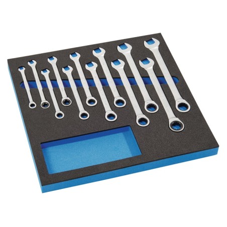 Module à outils LD45 12 pièces module 2/3 ouverture de clé 8-19 mm PROMAT 