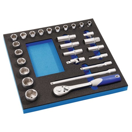 Module à outils LD45 27 pièces module 2/3 clé à douille 1/2 po. PROMAT