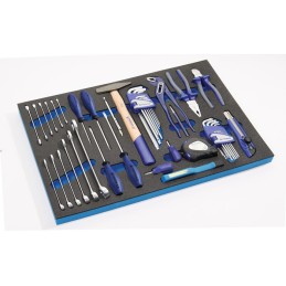 Module à outils LD45 44 pièces module 3/3 jeu doutils à fente/PH/PZD PROMAT