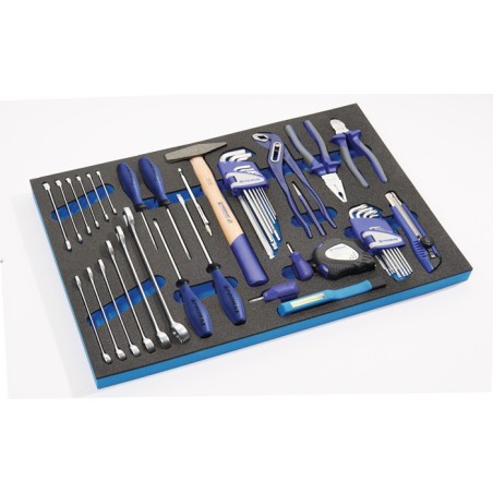Module à outils LD45 44 pièces module 3/3 jeu doutils à fente/PH/PZD PROMAT