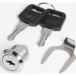 Serrure à cylindre avec deux clés adapté à servante datelier, établi roulant Trend PROMAT
