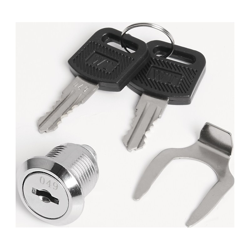 Serrure à cylindre avec deux clés adapté à servante datelier, établi roulant Trend PROMAT Serrure à cylindre avec deux clés adapté à servante datelier, établi roulant Trend PROMAT