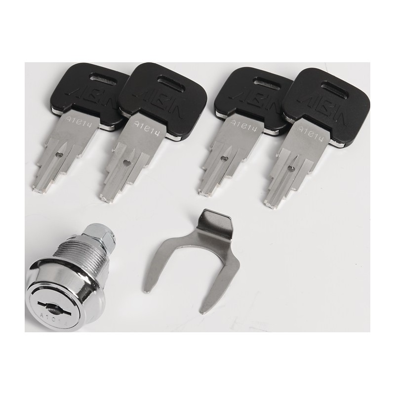 Serrure à cylindre avec quatre clés adapté à serv.atelierPlus, profi,établi roul.Plus PROMAT Serrure à cylindre avec quatre clés adapté à serv.atelierPlus, profi,établi roul.Plus PROMAT