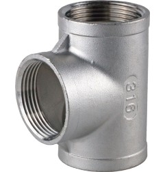 Raccord filetage T de 90° filet intér. NPS1/8 po. SPRINGER