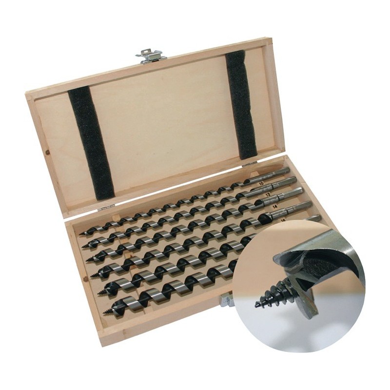 Coffret de 8 forets à bois PROMAT