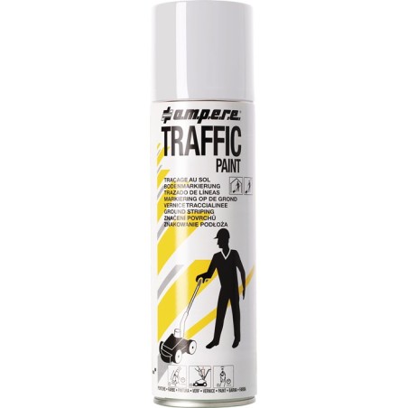 Spray de marquage de sol PEINTURE DE CIRCULATION 500 ml AMPERE