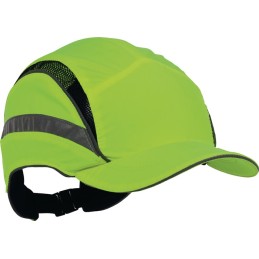 Casquette de protection First Base 3 Classic Hi-Vis 52-65 cm100 % polyester EN812:A1 EN471 3M