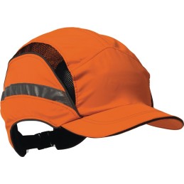 Casquette de protection First Base 3 Classic Hi-Vis 52-65 cm100 % polyester EN812:A1 EN471 3M
