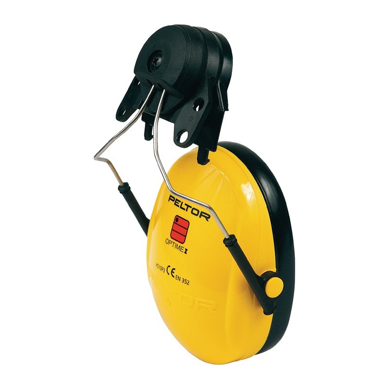 Protection auditive OPTIME I EN 352-1-3 SNR 26 dB pour casques avec 2 x 16 mm fentes avec 2 bagues détanch.et coussins isol. Pai Protection auditive OPTIME I EN 352-1-3 SNR 26 dB pour casques avec 2 x 16 mm fentes avec 2 bagues détanch.et coussins isol. Pai
